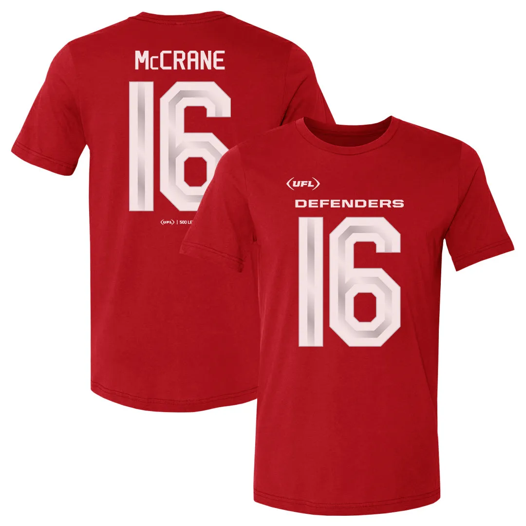 Matt McCrane D.C. Defenders Name & Number F&B WHT sold by 500 Level