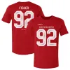 Malik Fisher D.C. Defenders Name & Number F&B WHT sold by 500 Level