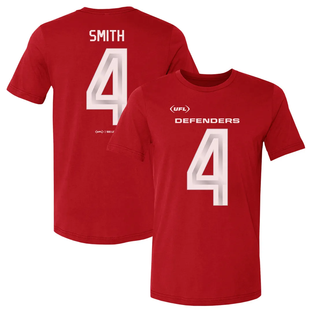 Abram Smith D.C. Defenders Name & Number F&B WHT sold by 500 Level