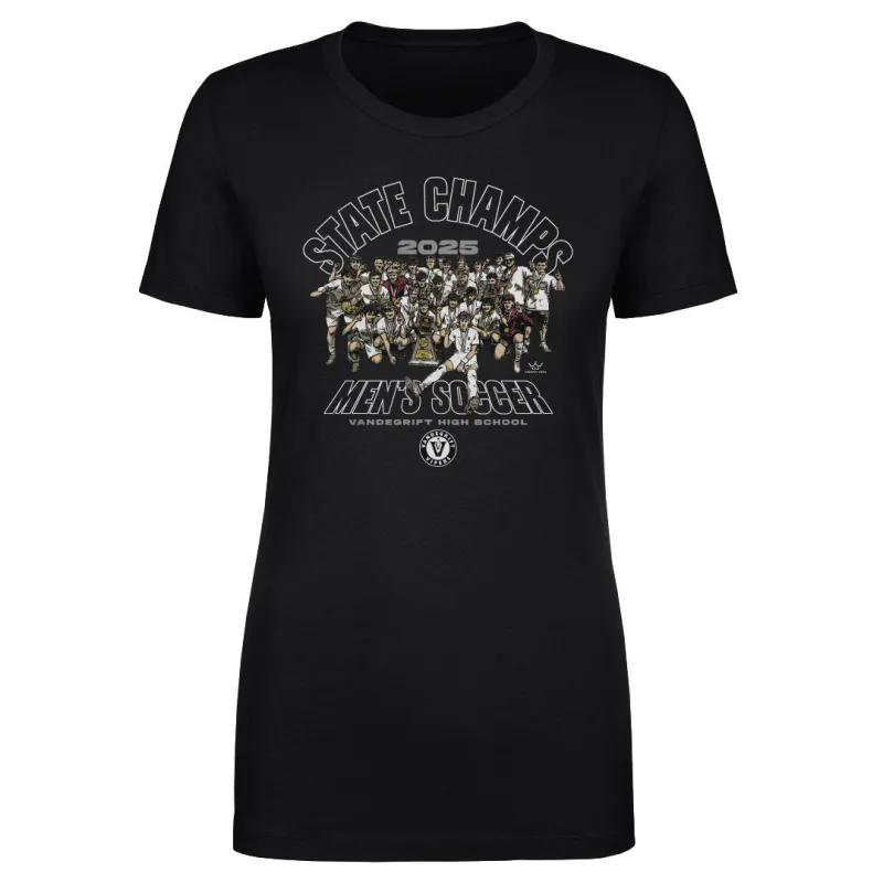 Crown Trio Vandegrift Vipers Men's Soccer State Champs 2025 WHT sold by 500 Level