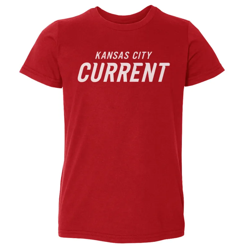Kansas City Current Wordmark WHT sold by 500 Level