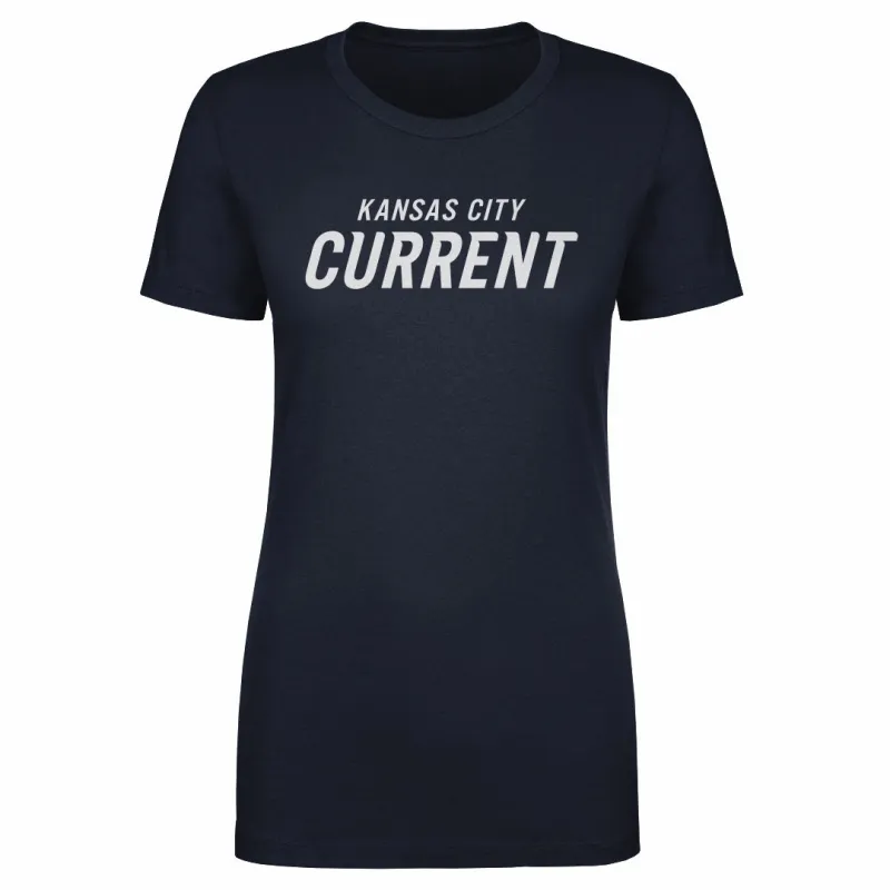 Kansas City Current Wordmark WHT sold by 500 Level