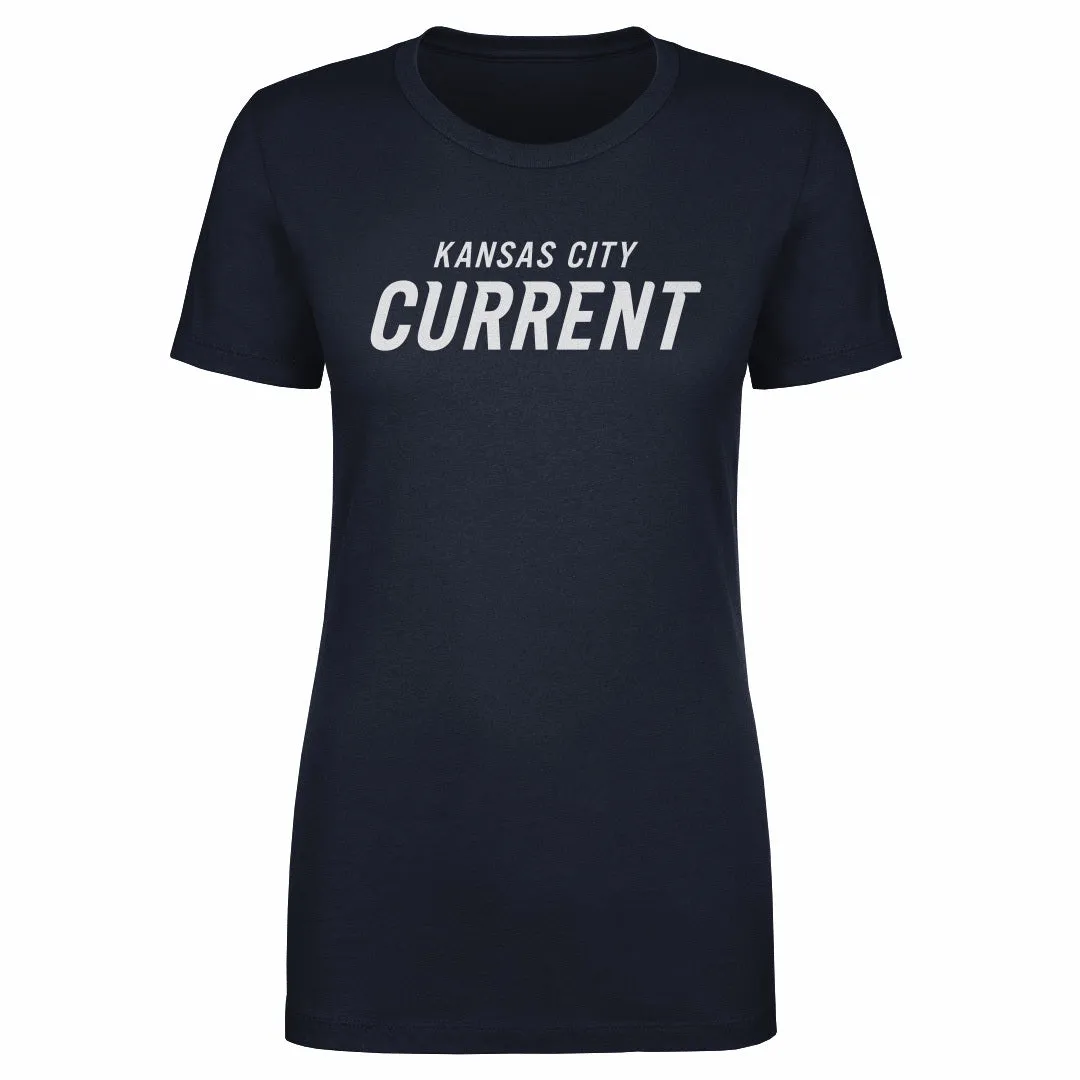 Kansas City Current Wordmark WHT sold by 500 Level