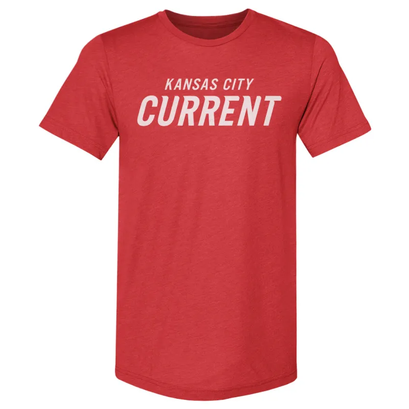 Kansas City Current Wordmark WHT sold by 500 Level