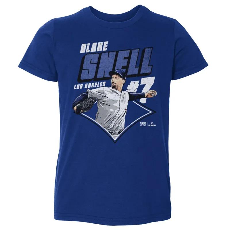 Blake Snell Los Angeles D Diamond WHT sold by 500 Level