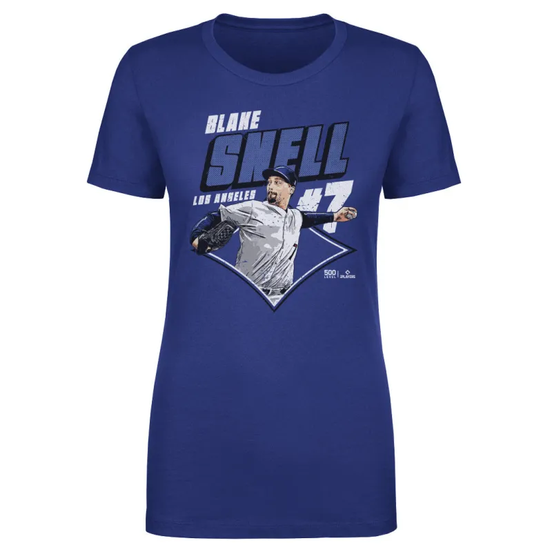 Blake Snell Los Angeles D Diamond WHT sold by 500 Level