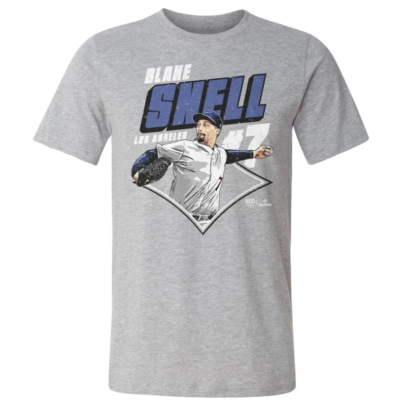 Blake Snell Los Angeles D Diamond WHT sold by 500 Level