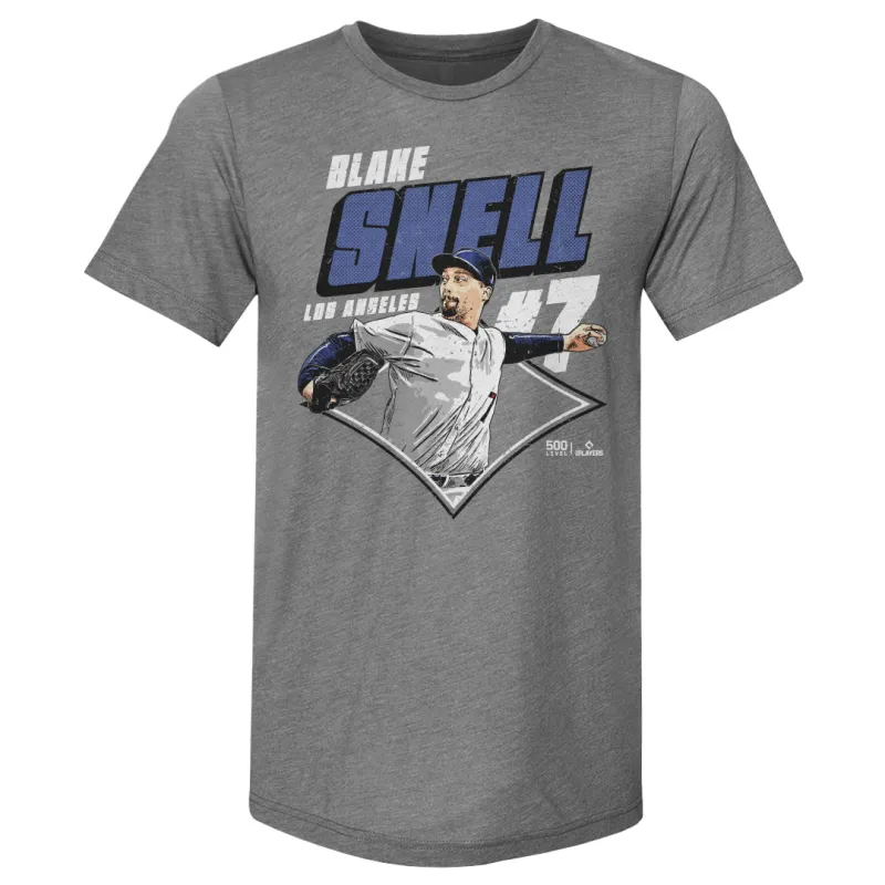 Blake Snell Los Angeles D Diamond WHT sold by 500 Level
