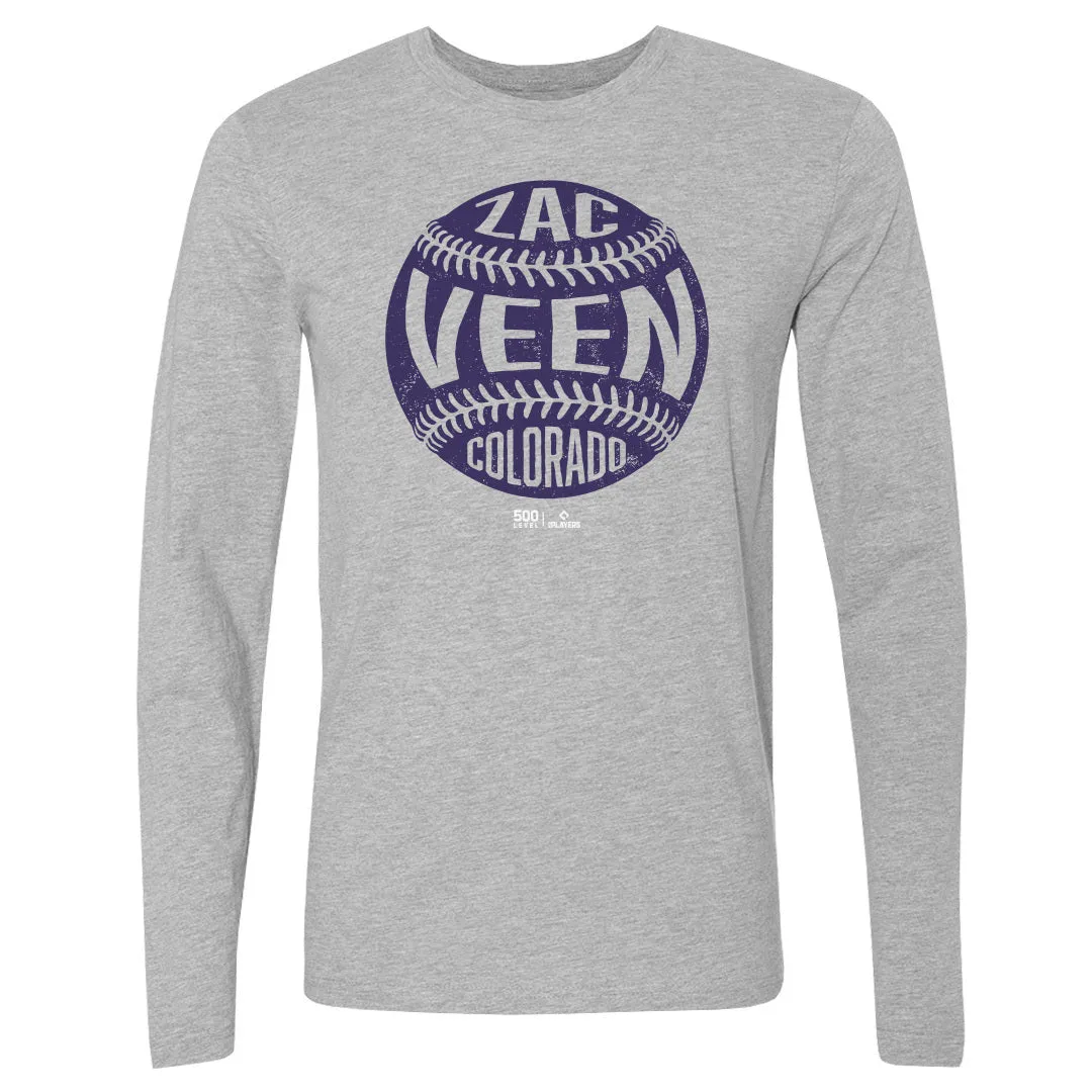 Zac Veen Colorado Vintage Baseball WHT sold by 500 Level product image thumbnail 2