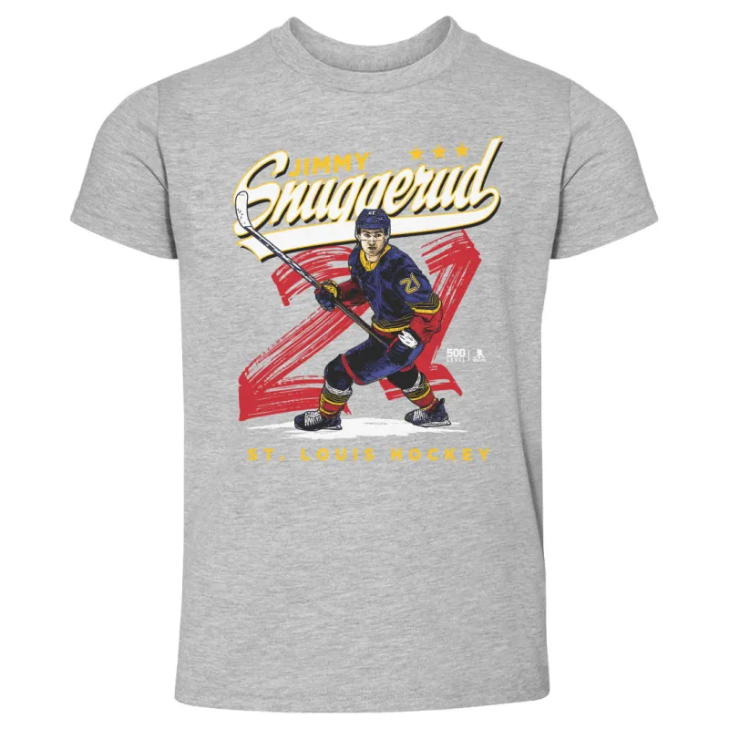 Jimmy Snuggerud St. Louis Retro Script WHT sold by 500 Level