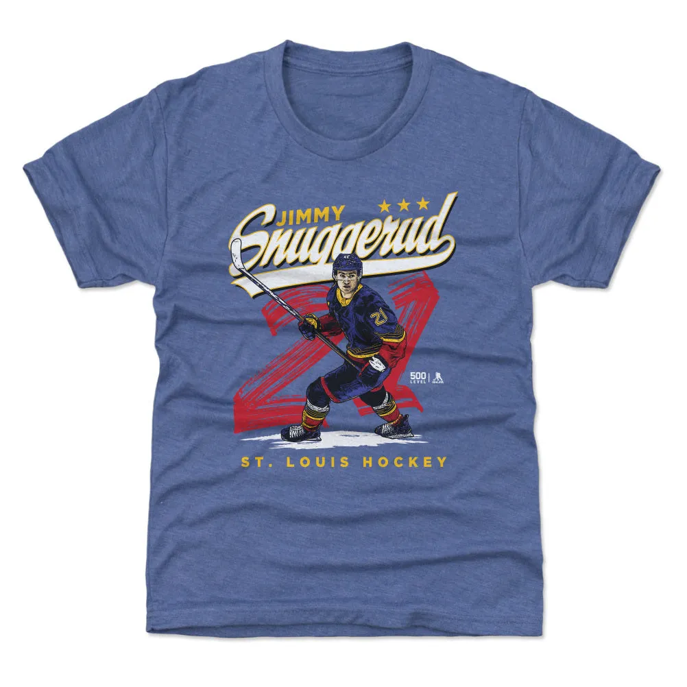 Jimmy Snuggerud St. Louis Retro Script WHT sold by 500 Level product image thumbnail 2
