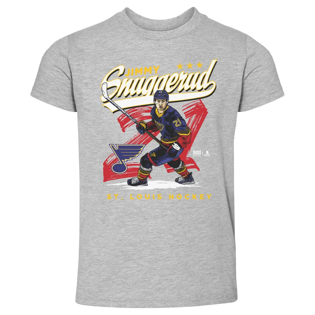Jimmy Snuggerud St. Louis Blues Retro Script WHT sold by 500 Level product image thumbnail 2