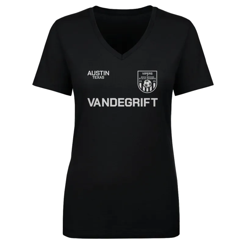 Crown Trio Vandegrift Vipers Men's Soccer State Champs 2025 Patch WHT sold by 500 Level