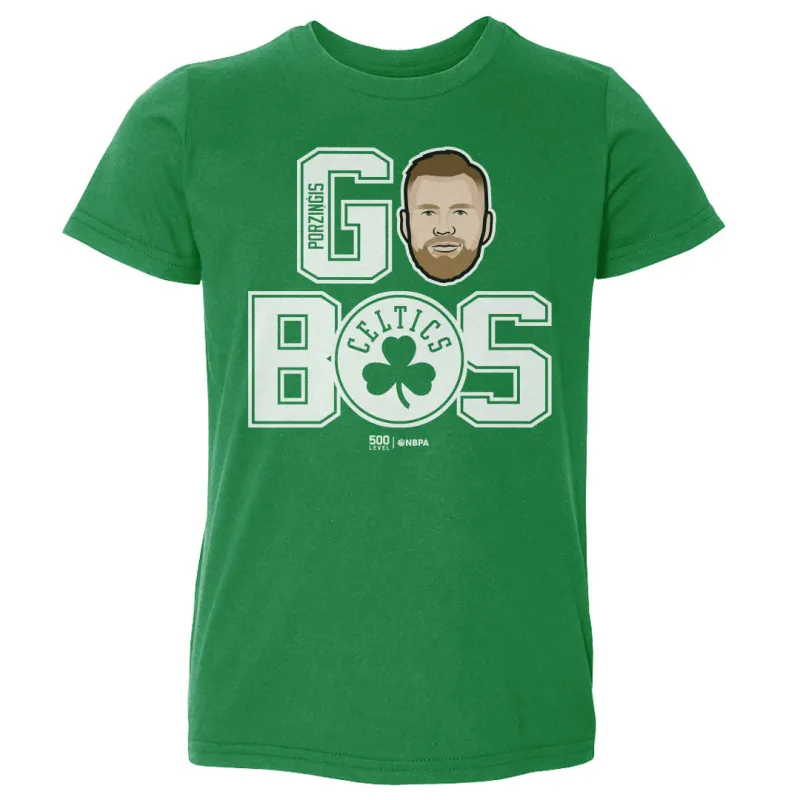 Kristaps Porzingis Boston Celtics GO BOS WHT sold by 500 Level