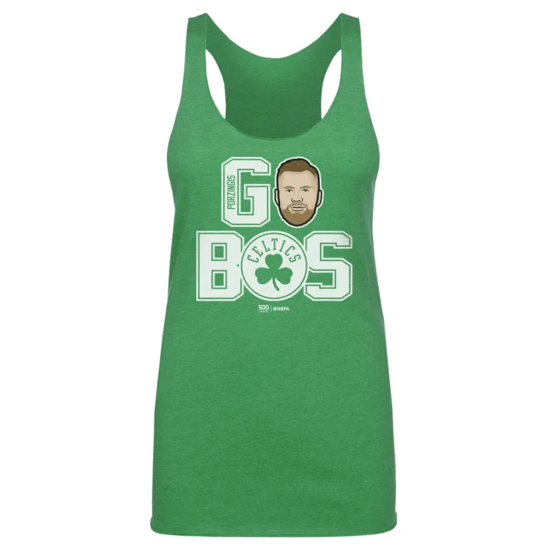 Kristaps Porzingis Boston Celtics GO BOS WHT sold by 500 Level