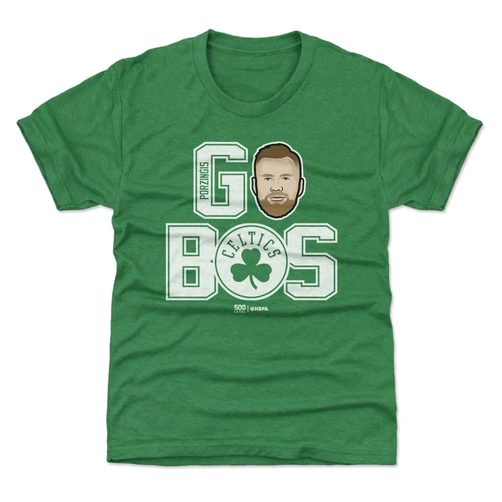 Kristaps Porzingis Boston Celtics GO BOS WHT sold by 500 Level