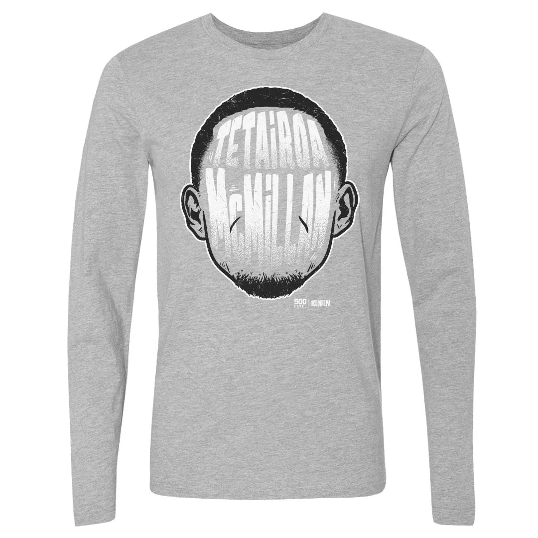 Tetairoa McMillan Carolina Silhouette WHT sold by 500 Level