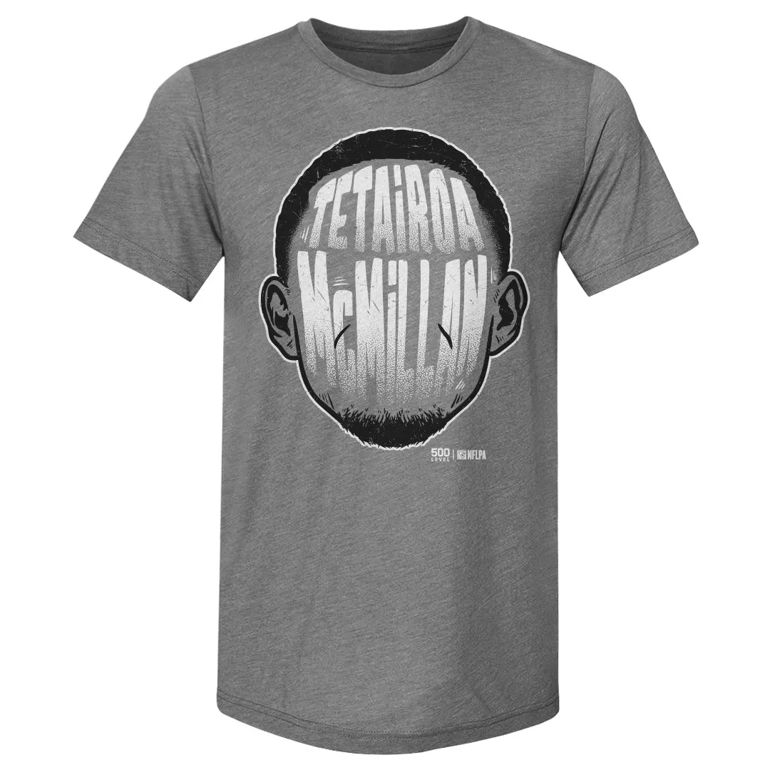 Tetairoa McMillan Carolina Silhouette WHT sold by 500 Level