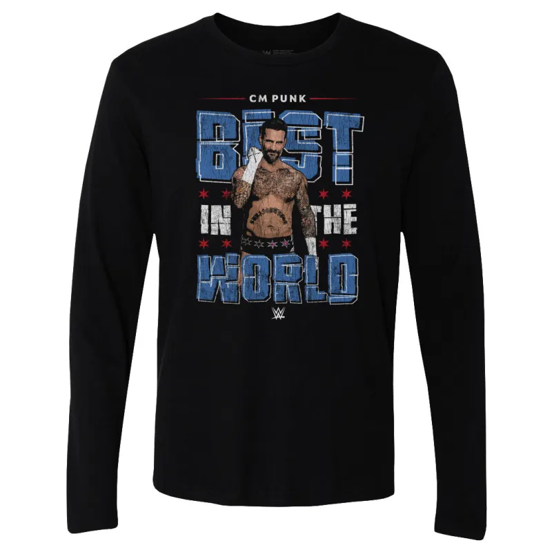 CM Punk Gritty WHT sold by 500 Level