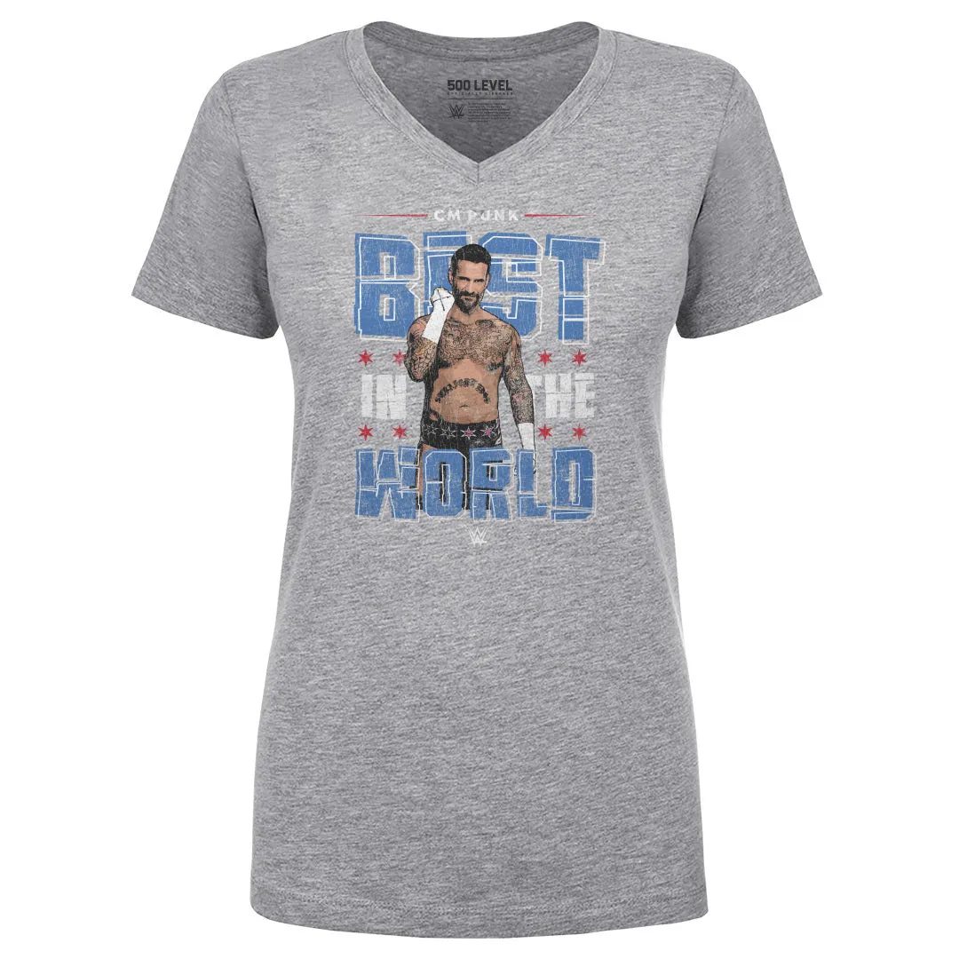 CM Punk Gritty WHT sold by 500 Level product image thumbnail 2