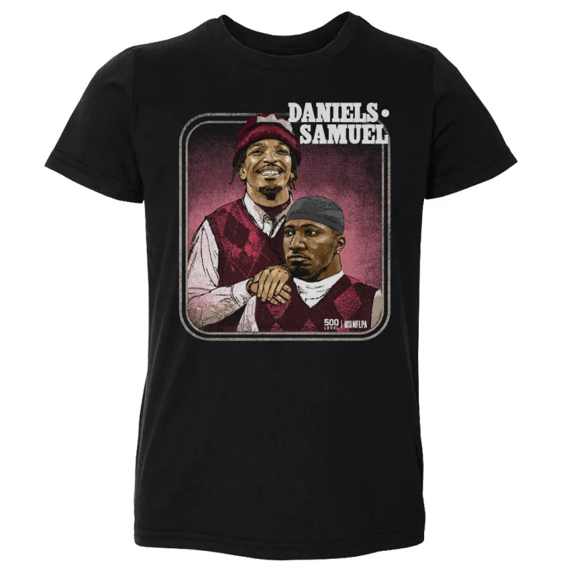 Jayden Daniels & Deebo Samuel Washington Step Brothers WHT sold by 500 Level