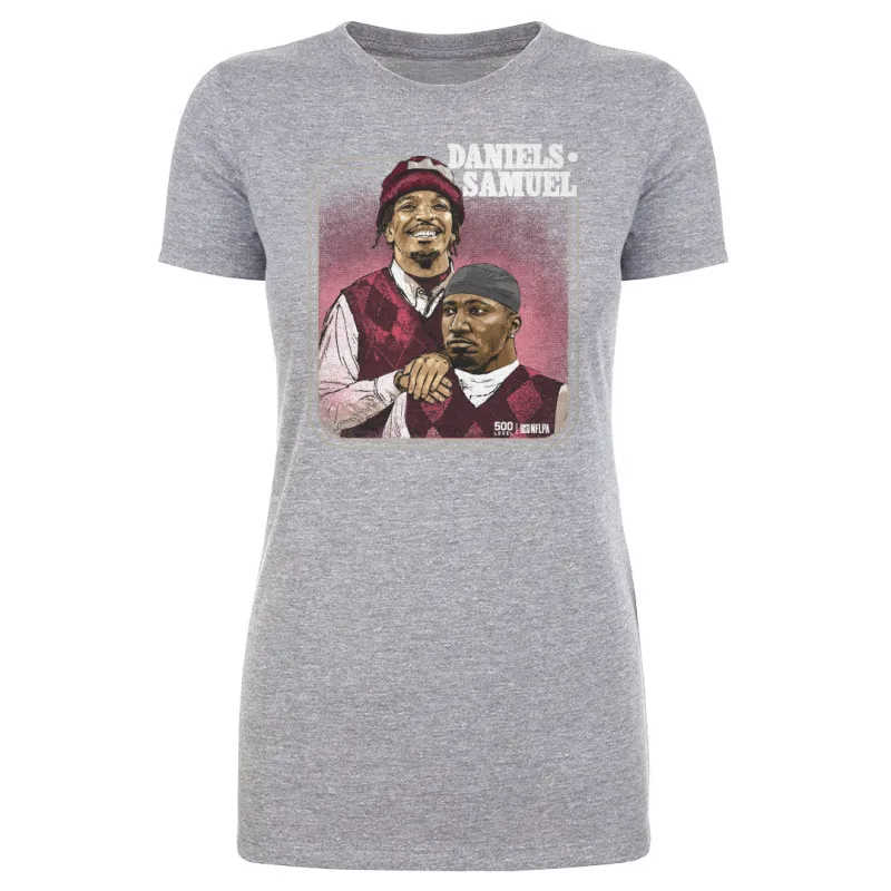 Jayden Daniels & Deebo Samuel Washington Step Brothers WHT sold by 500 Level