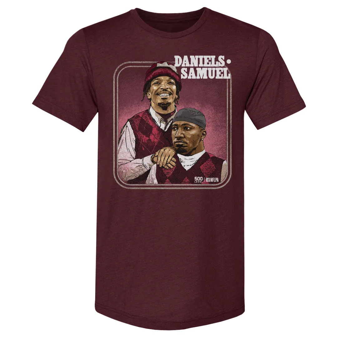 Jayden Daniels & Deebo Samuel Washington Step Brothers WHT sold by 500 Level