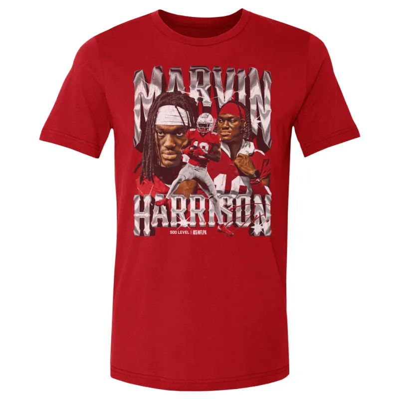 Marvin Harrison Jr. Arizona Vintage WHT sold by 500 Level