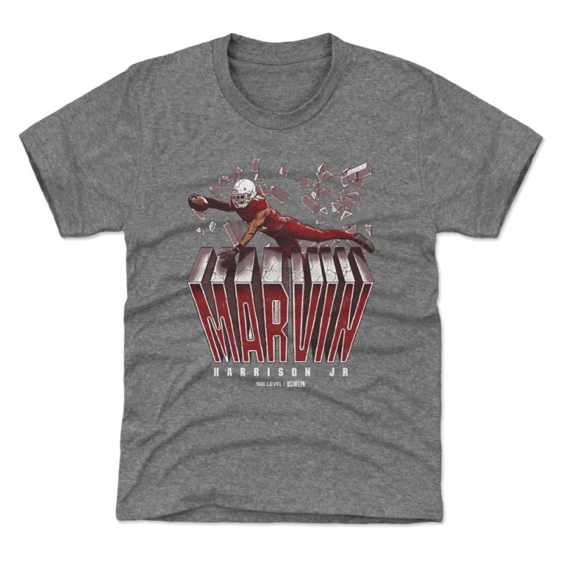 Marvin Harrison Jr. Arizona Cracks WHT made by 500 Level