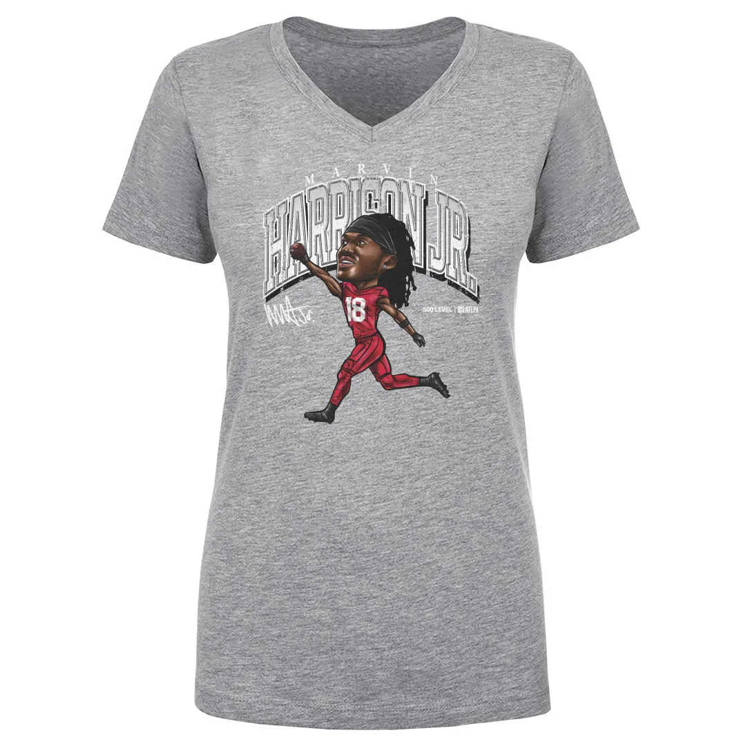 Marvin Harrison Jr. Arizona Cartoon WHT sold by 500 Level product image thumbnail 2