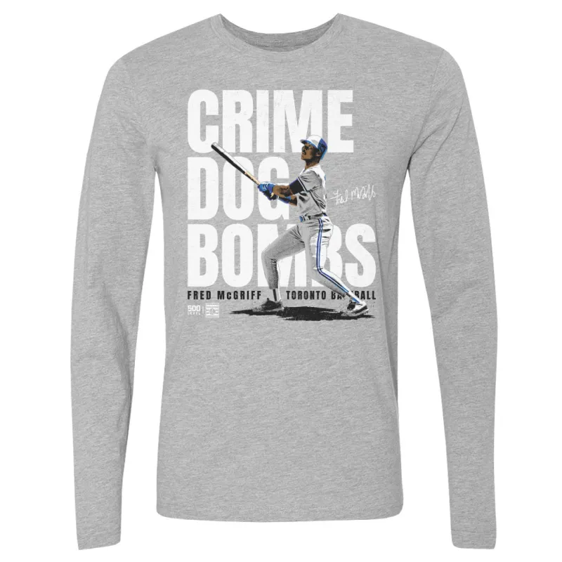 Fred McGriff Toronto Crime Dog WHT sold by 500 Level