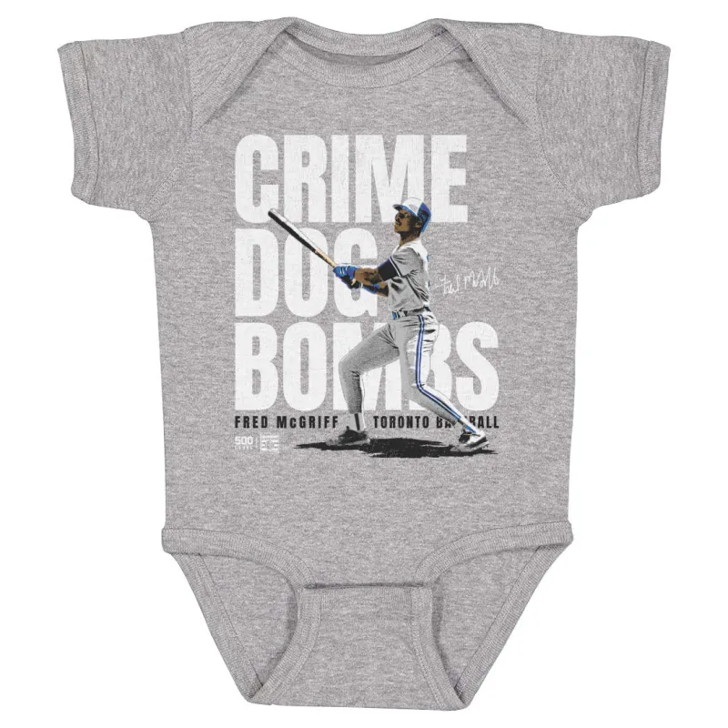Fred McGriff Toronto Crime Dog WHT sold by 500 Level