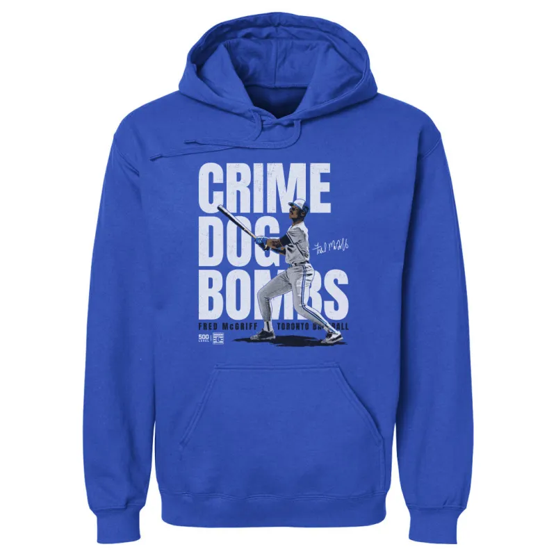 Fred McGriff Toronto Crime Dog WHT sold by 500 Level