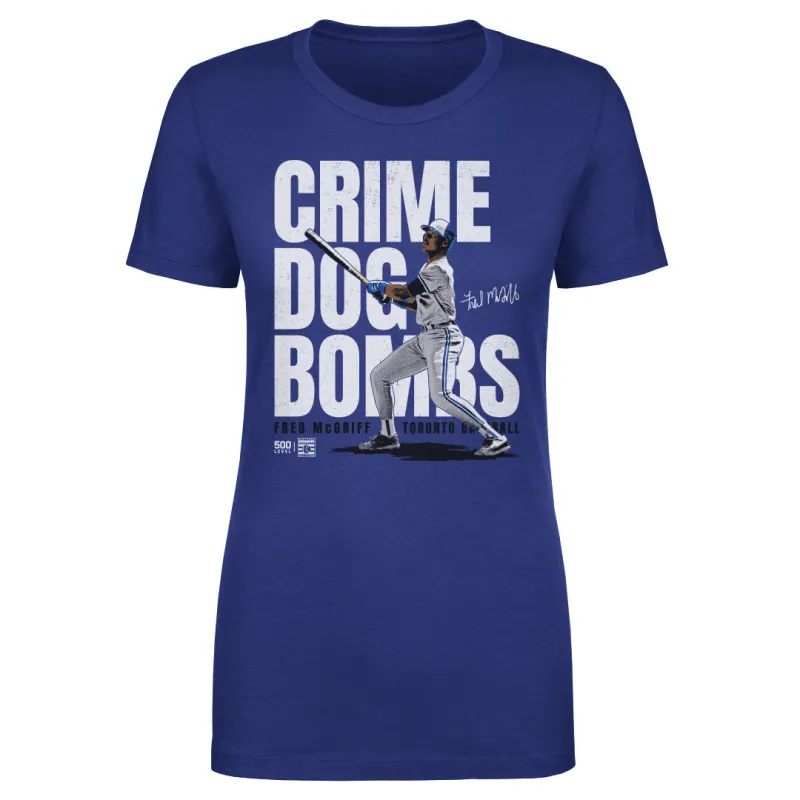 Fred McGriff Toronto Crime Dog WHT sold by 500 Level