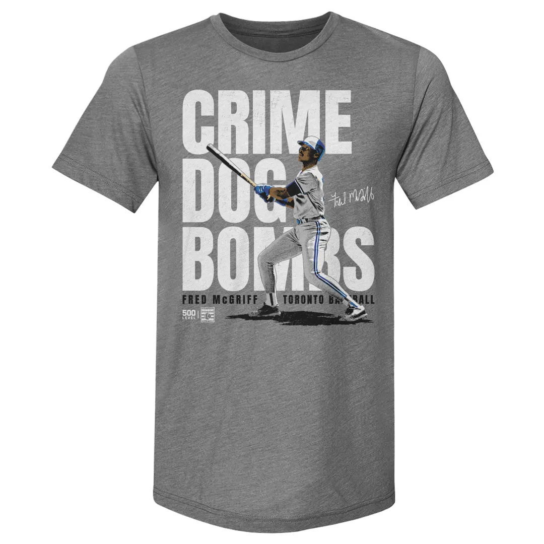 Fred McGriff Toronto Crime Dog WHT sold by 500 Level product image thumbnail 2