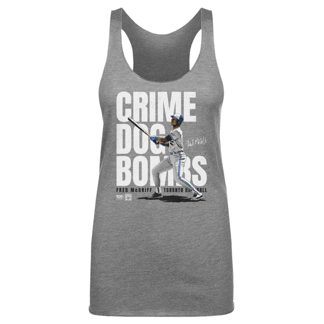 Fred McGriff Toronto Crime Dog WHT sold by 500 Level product image thumbnail 2