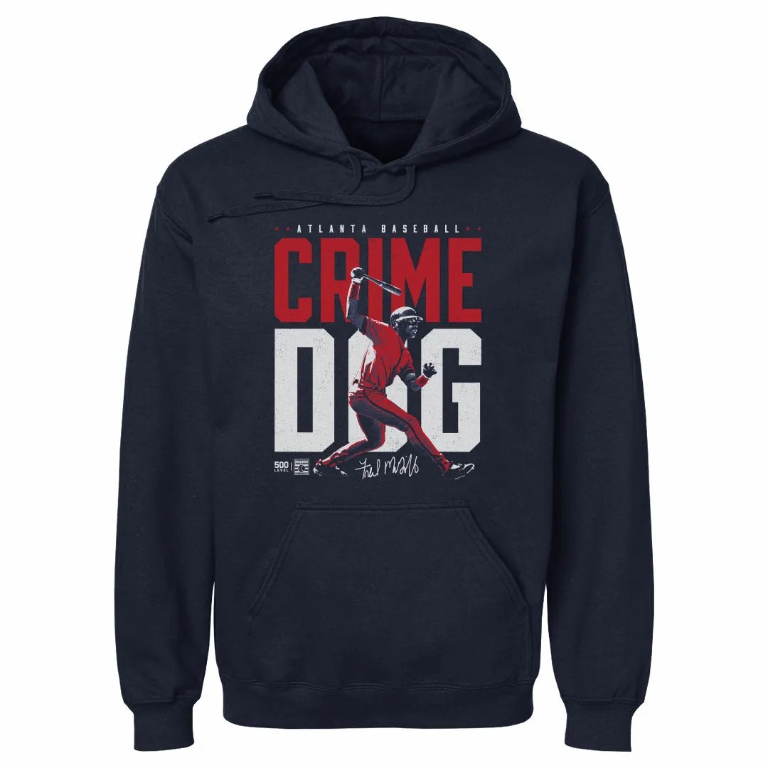 Fred McGriff Atlanta Crime Dog WHT sold by 500 Level