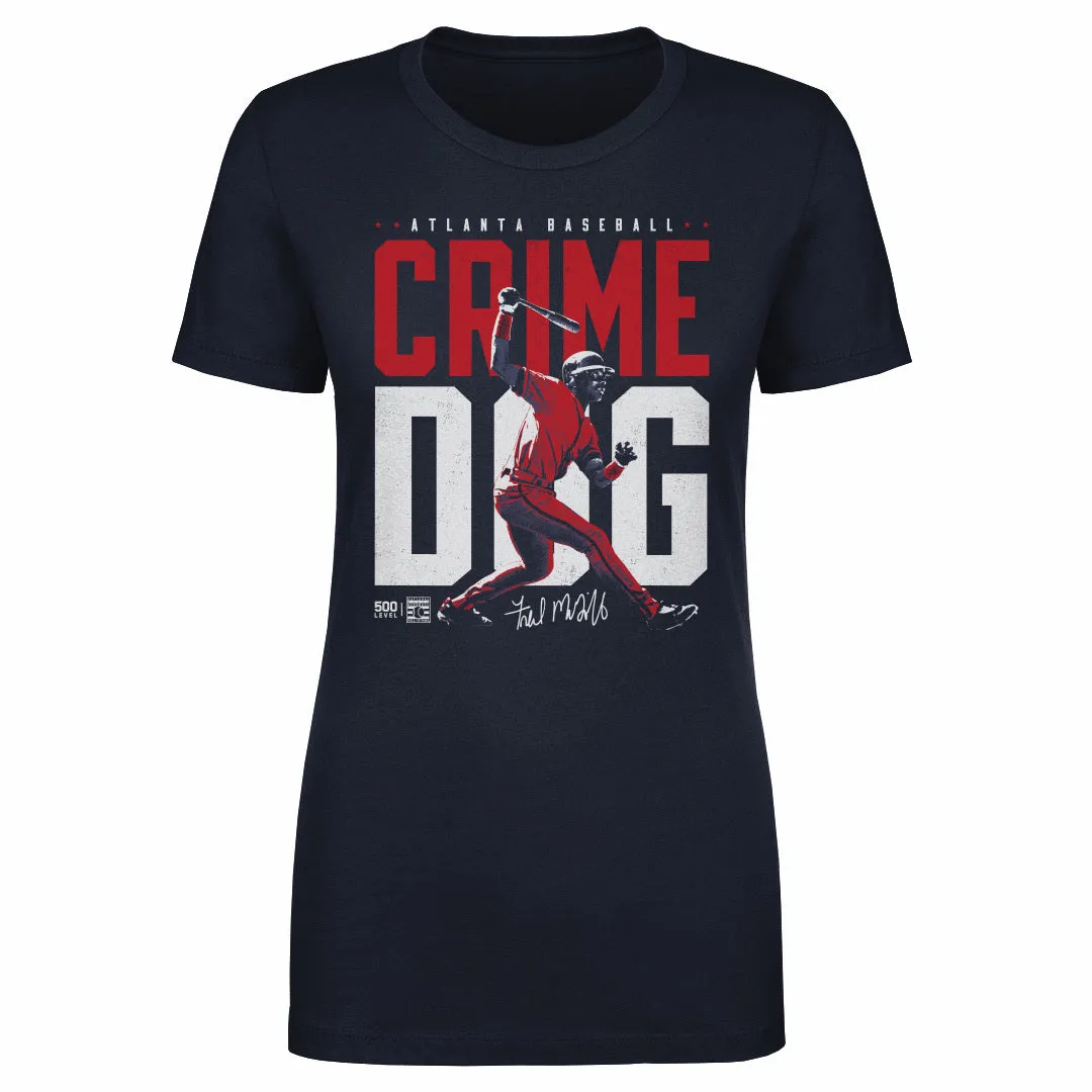 Fred McGriff Atlanta Crime Dog WHT sold by 500 Level