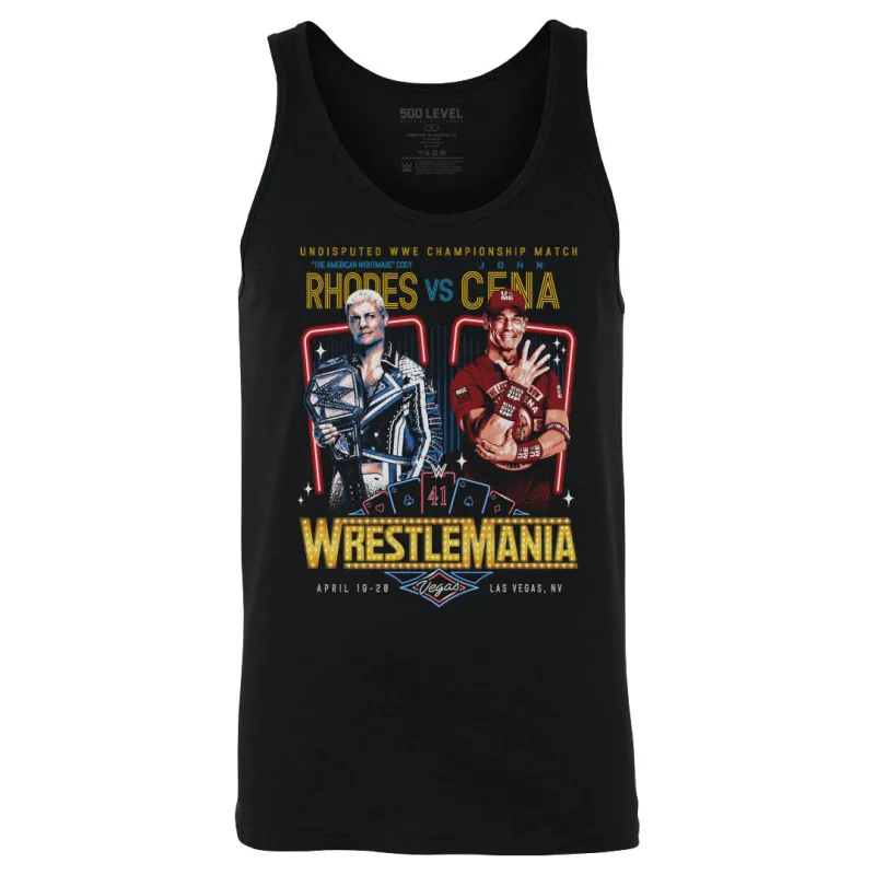 Wrestlemania 41 Cody Rhodes Vs. John Cena WHT sold by 500 Level