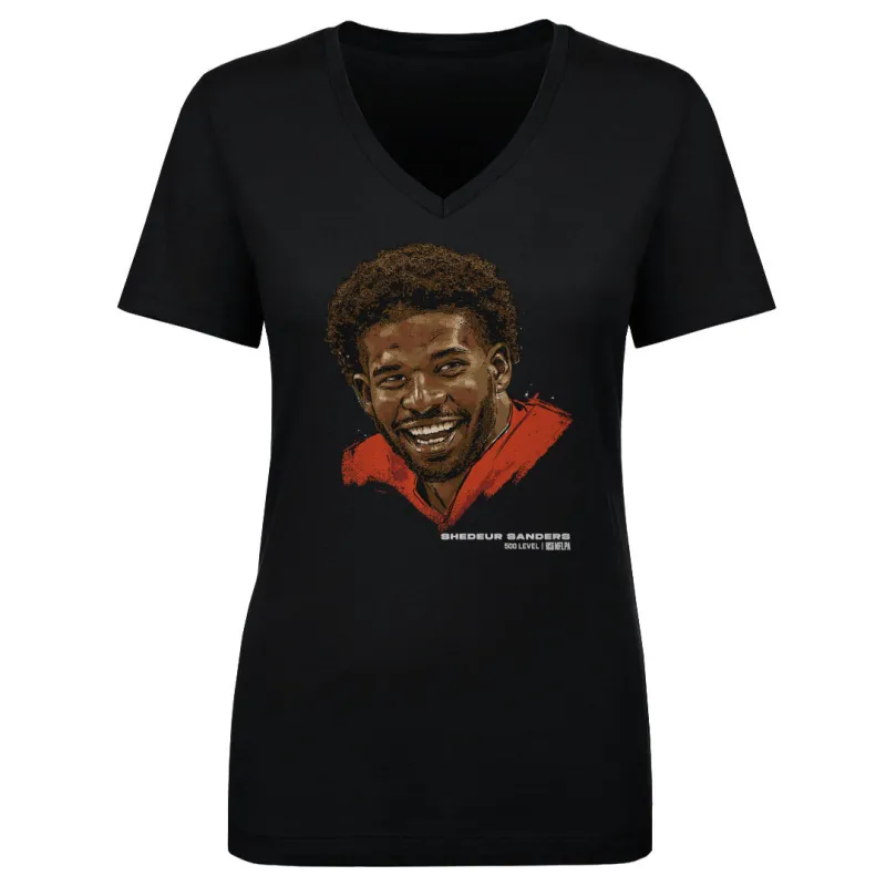 Shedeur Sanders Cleveland Portrait WHT sold by 500 Level