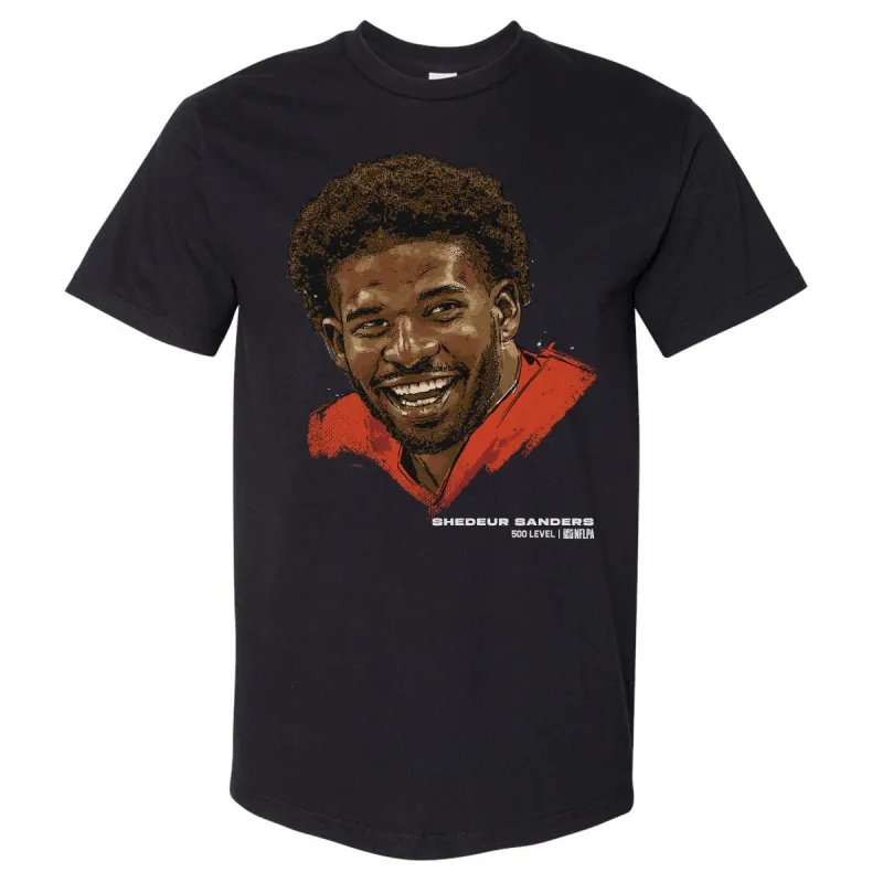 Shedeur Sanders Cleveland Portrait WHT sold by 500 Level