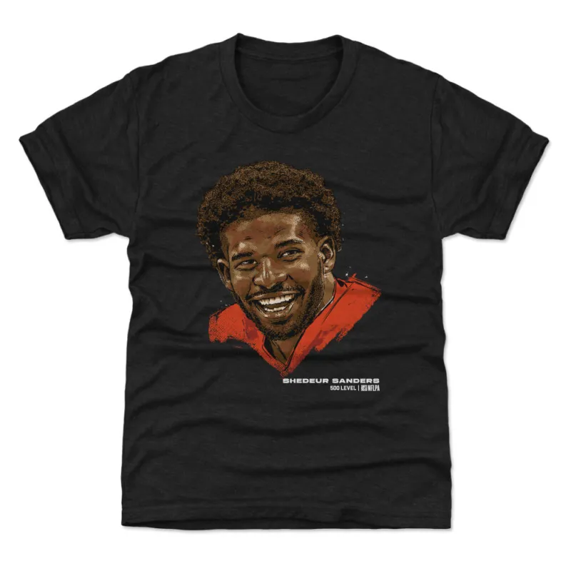 Shedeur Sanders Cleveland Portrait WHT sold by 500 Level