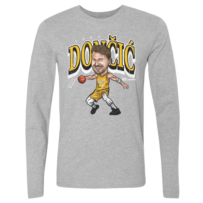 Luka Doncic Los Angeles L Cartoon WHT sold by 500 Level