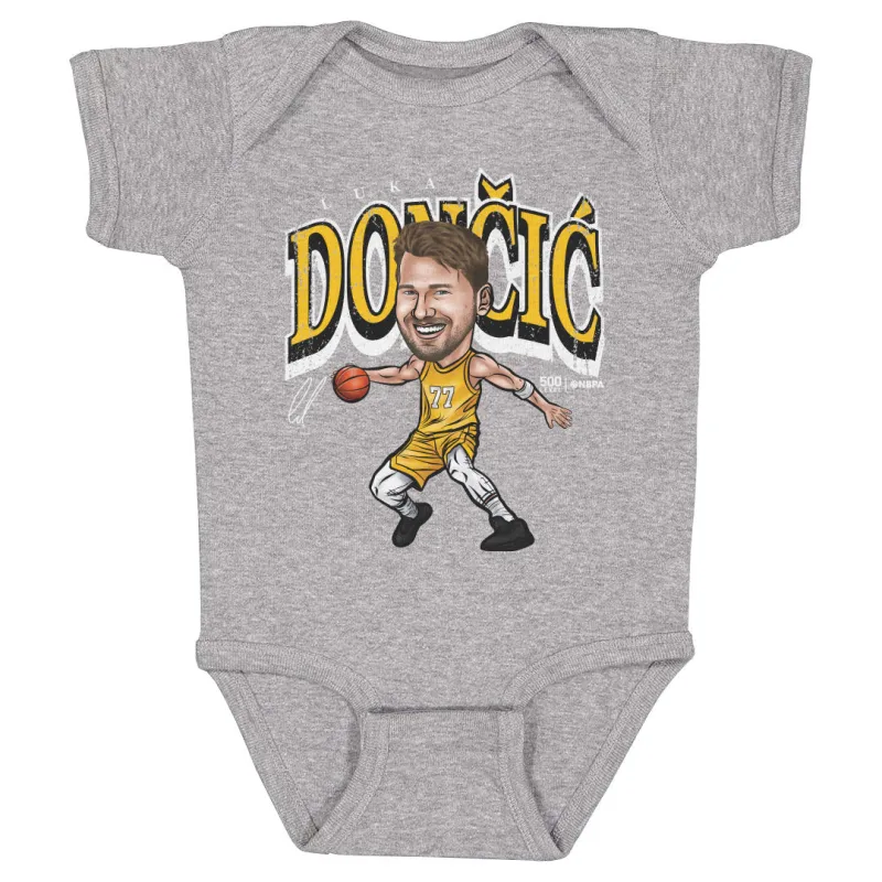 Luka Doncic Los Angeles L Cartoon WHT sold by 500 Level
