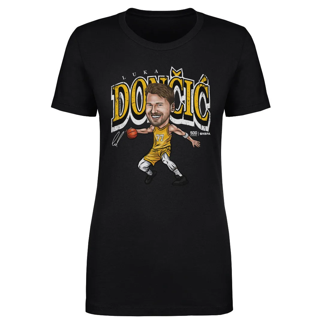 Luka Doncic Los Angeles L Cartoon WHT sold by 500 Level product image thumbnail 2