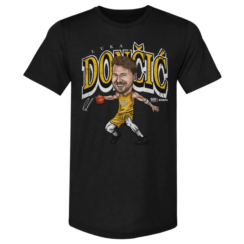 Luka Doncic Los Angeles L Cartoon WHT sold by 500 Level