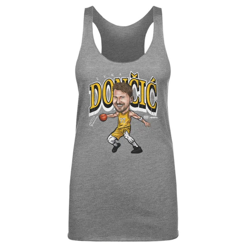 Luka Doncic Los Angeles L Cartoon WHT sold by 500 Level