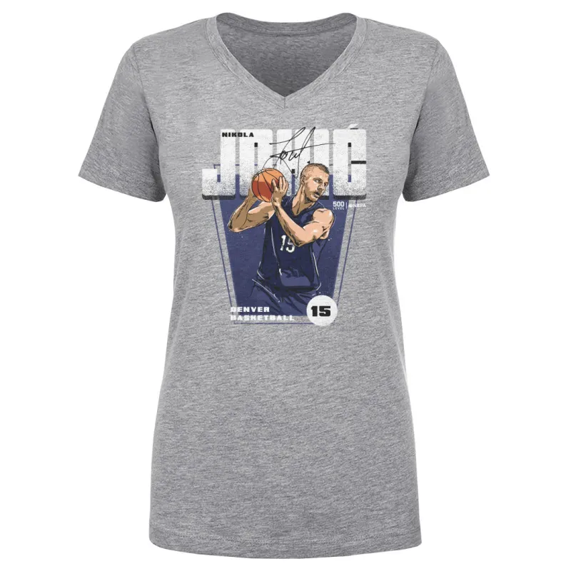 Nikola Jokic Denver Premiere WHT sold by 500 Level