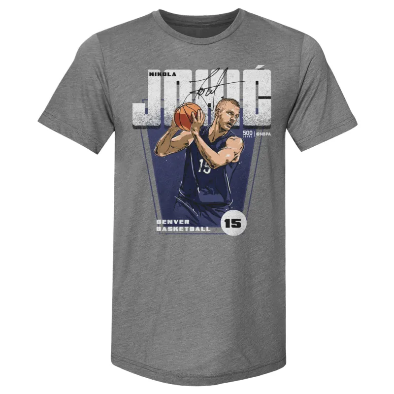 Nikola Jokic Denver Premiere WHT sold by 500 Level