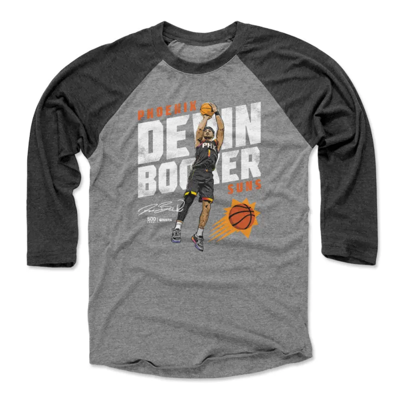Devin Booker Phoenix Suns Slant WHT sold by 500 Level
